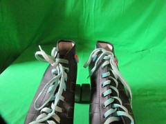 Roller Derby Cobra 340 Roller Quad Skates Size 7 (US) Black/Teal Nice Condition
