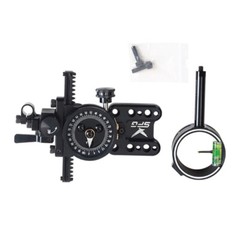 4x 6x 8x Compound Bow 1 Pin Sight Micro Adjustable Pointer Adaptor Scope Sight