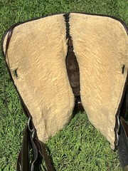 Circle Y Flex-Lite Park/Trail Saddle Flexible Tree FQHB Brown Leather