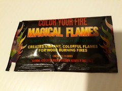 New Pack of 2 Firepit Colorful Color Your Fire Magical Flames, 25 Grams