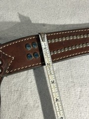 Weaver Breast Collar Leather Swarovski Crystal All American Western Horse Tack