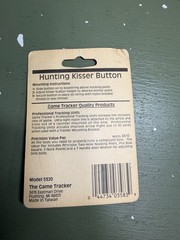(LOT)-Martin Speed Lizard+The Game Tracker Kissing Button+Archers choice Peep.