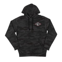 Independent Trucks BTG REVOLVE PULLOVER Skateboard Hoodie BLACK CAMO LARGE