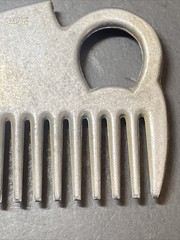 Vintage Horse Mane & Tail Metal/ Aluminum Alloy Horse Hair Comb made in Japan