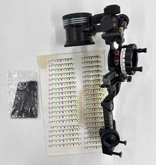 RedLine Archery 2 Pin Sight With Medal Sight Tapes And Stick On Tapes -Item 4089