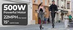 LADPED LP10 PRO Electric Scooter 500W 22MPH Folding Adult E Scooter APP