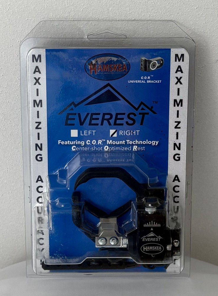 Hamskea Everest Arrow Rest Right Hand Black New