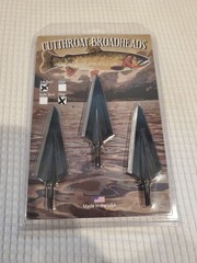 Rare Cutthroat Broadheads 320 Grain Left Single Bevel