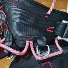 Tree Climbing Saddle Arborist Half Body Harness Fall Protection Equipment New