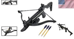 Self-Cocking Pistol Grip Crossbow 80 lbs