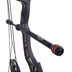 6-12» Compound Bow Stabilizer Shock Absorber Silencer Hunting Shooting Target