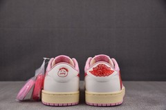 Air J*rdan 1 Retro Low “Travis Scott Sail Tropical Pink” IQ7604-101 Men’s Size