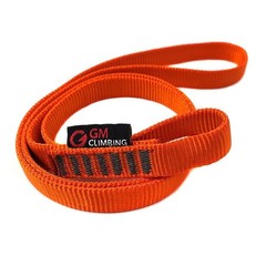 16mm Nylon Sling Runner 60cm 24inch Fluorescent Orange One Unit