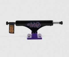 Slappy x Bam Margera Trucks ST1 Classic Hollow Light Black Purple 8.0 *SET OF 2*
