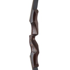 30-60LBS Archery 60″ Takedown Recurve Bow Wooden Riser RH for Hunting Target