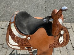 SIMCO 15.5″ Western Show Saddle