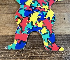 Grizzly Griptape Puzzle Bear Sticker Torey Pudwill Skateboarding Supreme