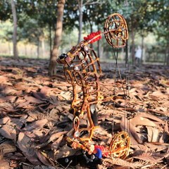 Archery Dual-Use Compound Bow Set 30-70lbs Adjustable Hunting Shooting Target