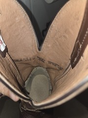Tony Lama Men’s Brown Western Cowboy Boots 7.5 D