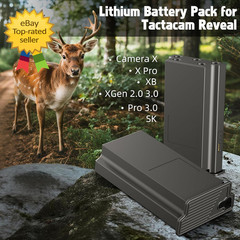 2 Pack Rechargeable Battery Pack for Tactacam Reveal Trail Camera Ultra X Pro