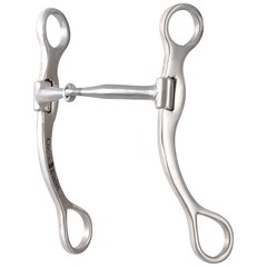 Classic Equine BitLogic Performance Snaffle Long Shank Bit – 5” Mouth, 7 1/2”