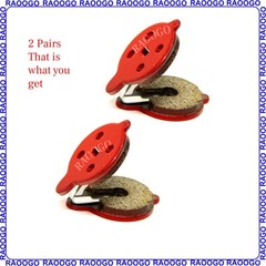 2 Pairs Brake Pad Ceramic fit NIU KQi Electric Scooter