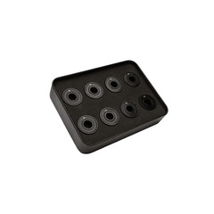 Quantum Bearing Science Atom Series Ceramic Hybrid Skateboard Bearings Kit