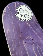 RARE Chris Cole SOTY Grim Reaper Zero Skateboard Deck 8.25” Thrasher NEW