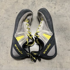 Evolv Rock Climbing Shoes Trax USA Canvas Outdoor Grey Size 12 Mens