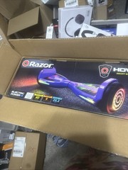 RAZOR BLACK LABEL HOVERTRAX BALANCING ELECTRIC SCOOTER w/ LED – Black NEW
