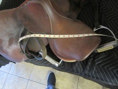 Used /vintage ? saddle unknown. Read description for details.