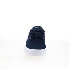 Etnies Barge Plus 4101000578401 Mens Blue Suede Skate Inspired Sneakers Shoes