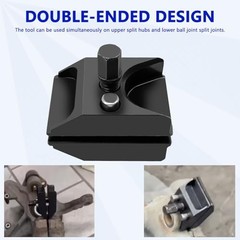 New Large Size Suspension Strut Split Hub Steering Knuckle Spreader Tool 2.4″