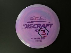 Discraft Swirly Overstamp AvengerSS Paul McBeth 5x Distance Driver