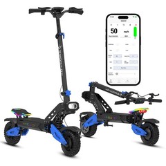 Reddydy 2500W*2 Motors 60V 25Ah Electric Scooter High-Speed 10.5″ Tire E-Scooter