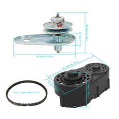 Torque Converter Kit 40 Series For Go Kart Clutch Pulley Driver Driven 9 to16HP