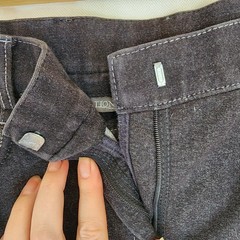 Ovation Riding Pants Women’s 34 R Equestrian Horse Gray Black 34 x 25