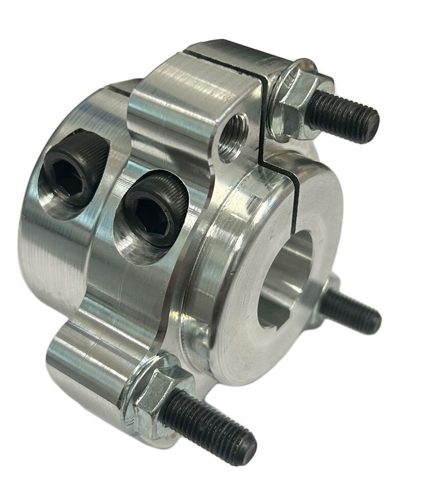 Dual Locking Rear Wheel Hub 2.5″ American Bolt Pattern 3/4″, 1″, 1-1/4″ Bore