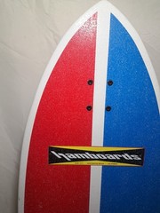 Hamboards Skate Board 43’’ Long Pescadito Surf City, Carving Truck, See Pictures