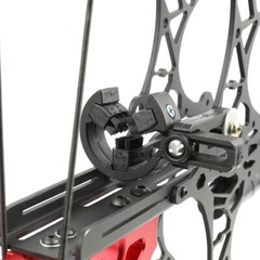 18″ 45lbs Mini Compound Bow SET Dual-use Steel Ball Arrows Archery Fishing