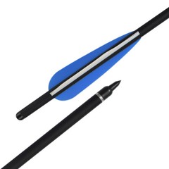 6/12Pcs 16″-22″ Crossbow Bolts Carbon Arrows For Outdoor Target Archery Hunting