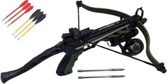 80 lbs WT80 Fishing Crossbow KIT w/ Guide 12 Heavy Steel Bolts and more!