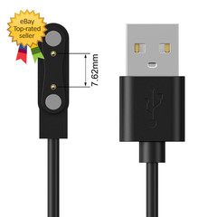 2 Pack for Raycon Bone Conduction Headphones Charger Magnetic USB Charging Cable