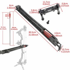 Archery Launcher Rapid Bow Shooter Recurve Compound Bow Comtinuous Shoot 6 Arrow