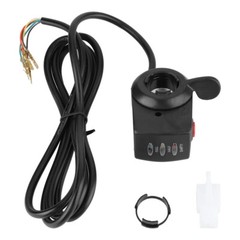 36V 7/8″ E-bike Electric Bike Scooter LED Twist Throttle Thumb Control Assembly
