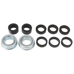 Klutch Flat-Free Universal Tire Assembly, 12/3.60-6, Turf Tread