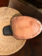 Tony Lama – El Rey Full Quill Ostrich Cowboys Boots (9.5D)