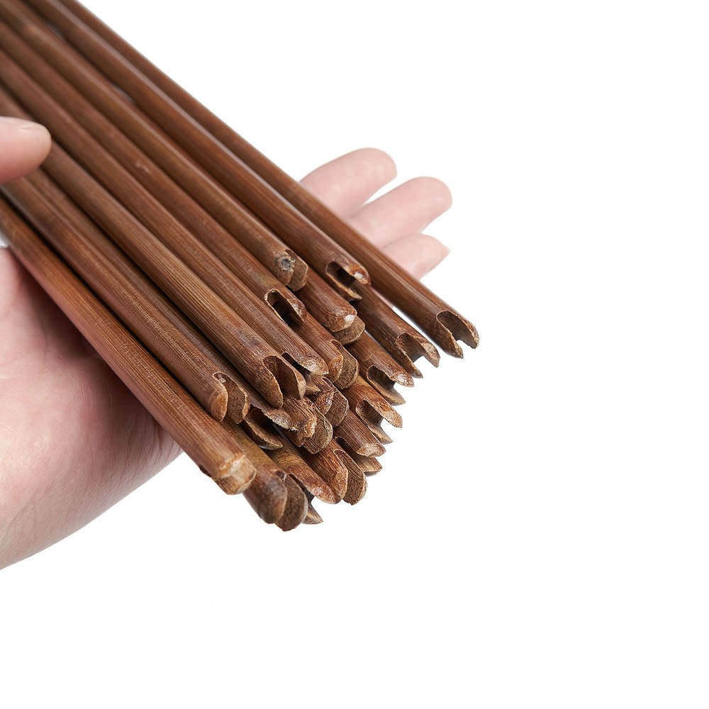 100X Archery Shaft 33in 40-55lbs slef Nock Traditional Bamboo Arrow Target Shoot
