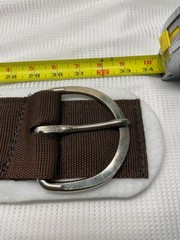 33″ Brown Nylon Western Cinch, Felt Lined, – New