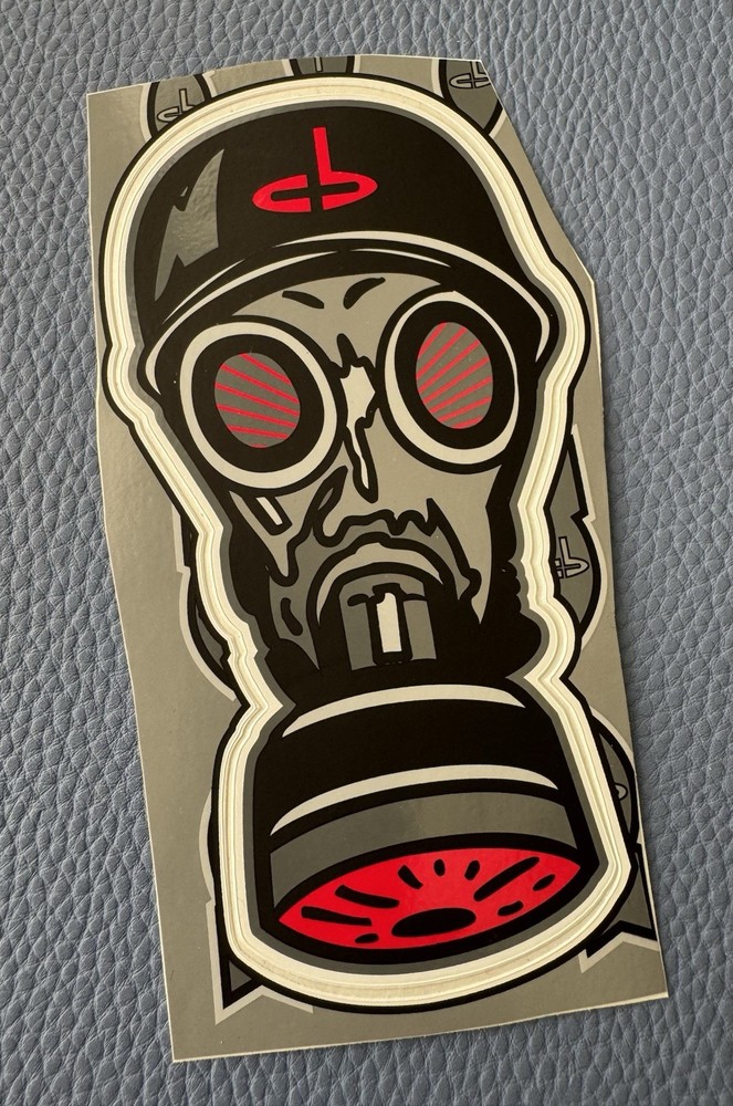 Colorful Vinyl Sticker Sport Skateboard Motorcycle Unknown To Me Promo
